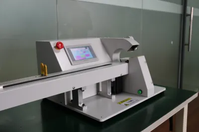 Mesin Pembungkus Pita Perekat dengan Tarikan Kawat Satu Sisi JW-303K-1.0m Thumb