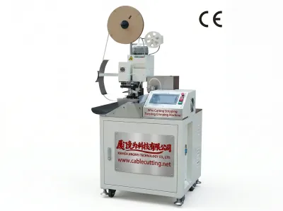 Mesin Pemotong, Pengupas, Pemuntir, dan Crimping Otomatis WPM-158