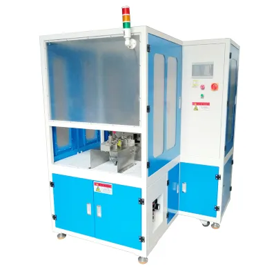 Mesin Pemotong, Penggulung, dan Pengikat Kawat Otomatis 3-Ikatan Lingkaran Ultra-Kecil CRT-03SL-A Thumb