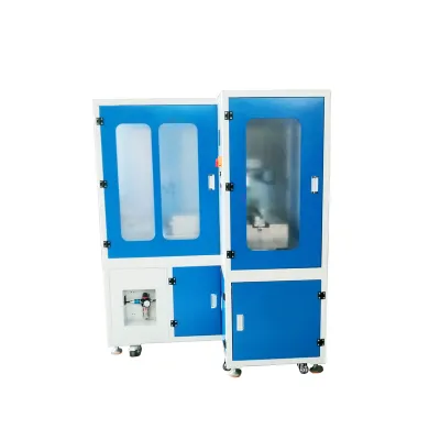 Mesin Pemotong, Penggulung, dan Pengikat Kawat Otomatis 3-Ikatan Lingkaran Ultra-Kecil CRT-03SL-A Thumb