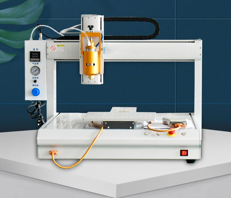 Fast lim med varm smält doseringsrobot högkvalitativ skrivbords-551 limdispenserrobot, Viscosity Hot Melt Dispenseringsrobot