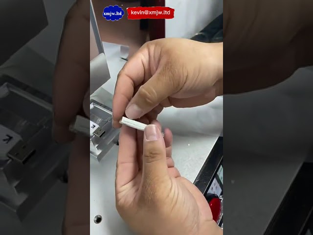 Mesin Las Plastik Ultrasonik untuk Cangkang Konektor USB-C, Lightning, dan Micro USB