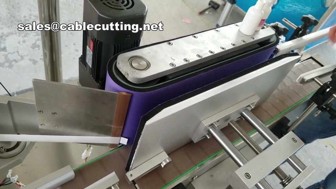 Plastic Bag Glass Bottle Plane Labeling Machine, plastic bag labeling machine,
