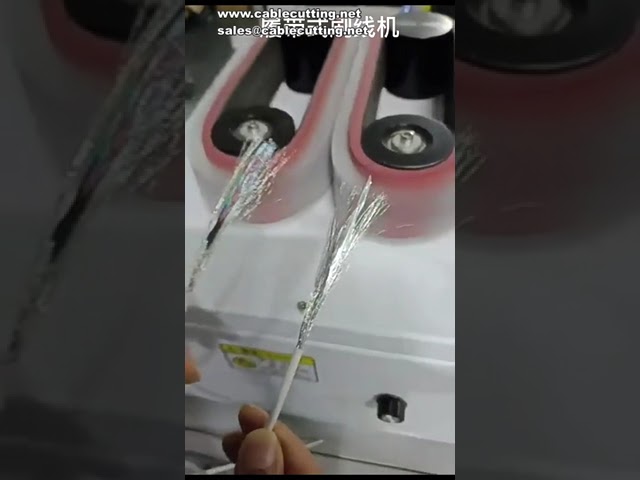 Strong belt brush wire machine, shield wire dispersing machine, track type brush wire twisting machi