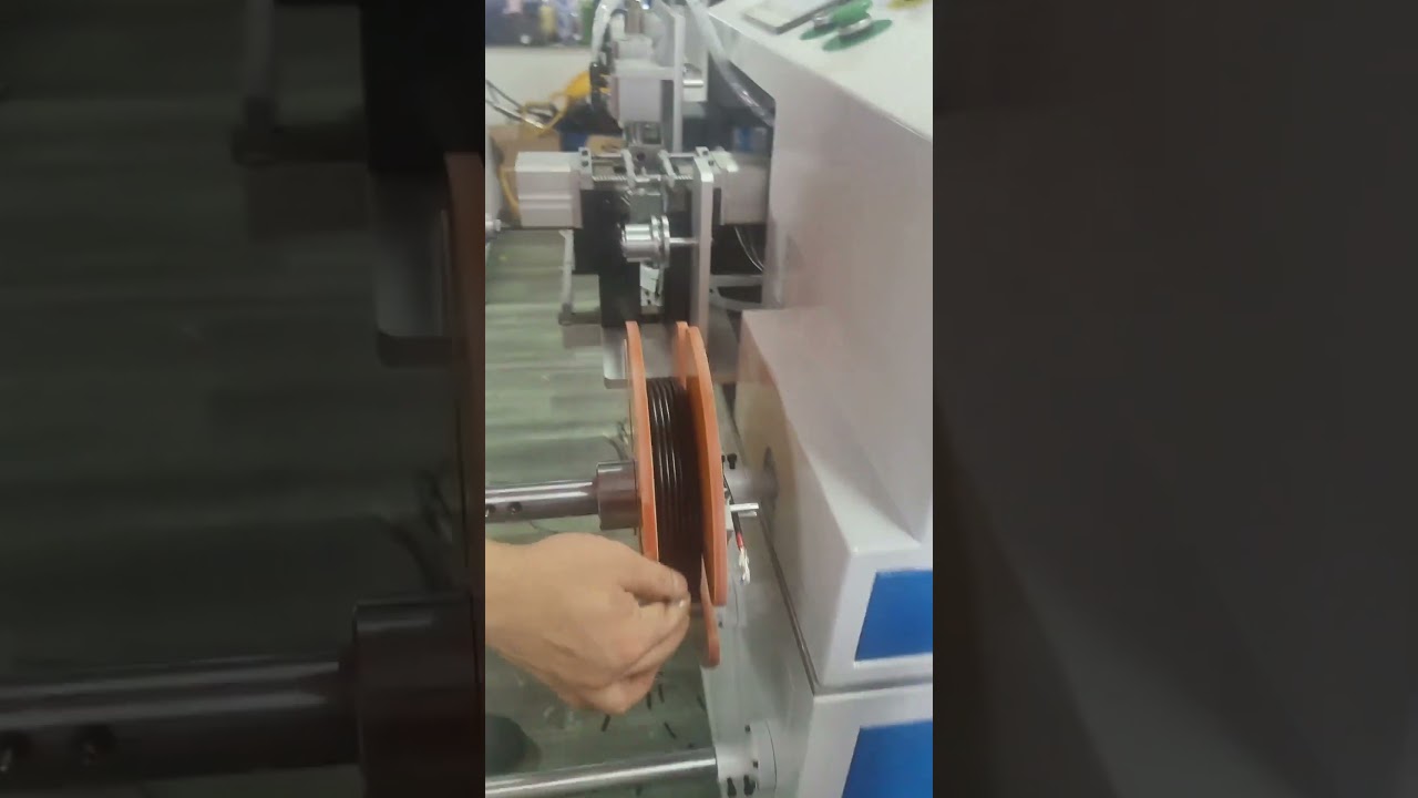 Automatic Meter Counting, Traversing, Cutting, Stripping, Winding & Coiling All in One Machine