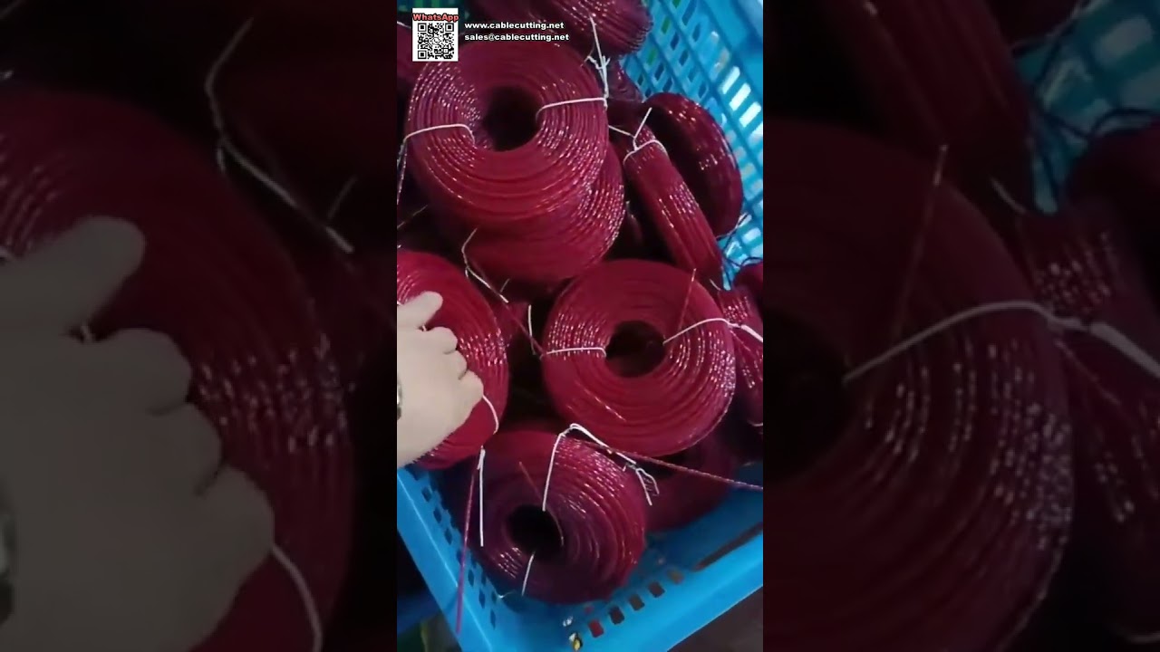 Mesin Gulung Otomatis dan Pengemasan Sub-Pack untuk Tali Trimmer - Efisiensi Tinggi