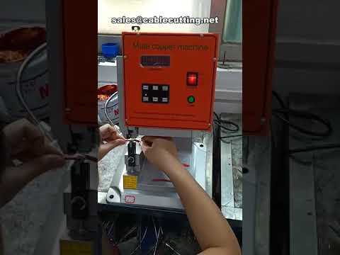 Cable Wire Splicing&amp;amp;copper Joint Silent Copper Belt Crimping Machine, Copper Wire Stripping Mach