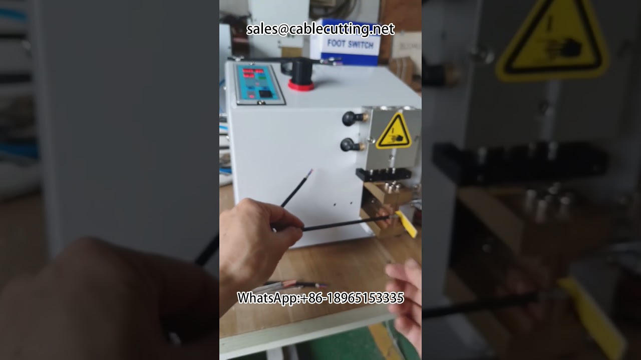 Wire Stripping Machine Wire Harness Equipment Metal Mesh Stripping Machine