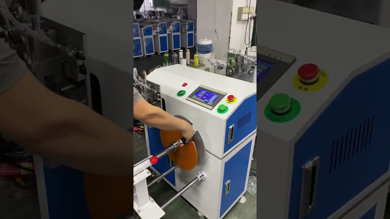 Precise Floor Standing Metering Wire Winder Up to 15kg Load with Cutting Function