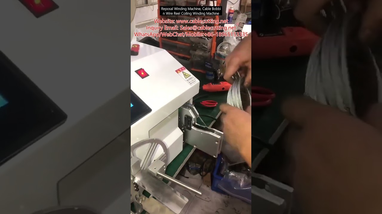 Reposal Winding Machine, Cable Bobbin Wire Reel Coiling Winding Machine