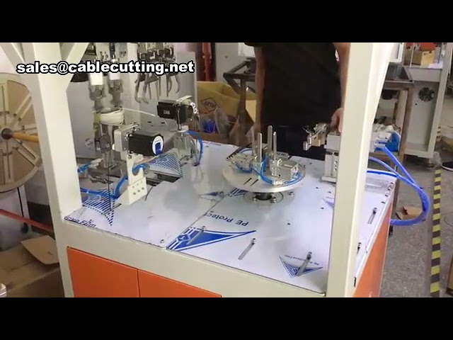 Mesin Pengikat dan Penggulung Kabel Bentuk O - Efisien untuk Industri