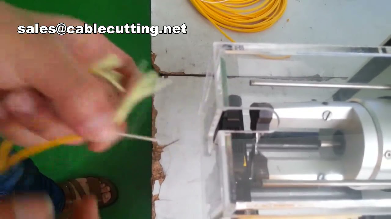 Mesin Stripping & Pembuatan Kabel Koaksial Mikro | Mesin Pengupas Kabel Koaksial Presisi Tinggi