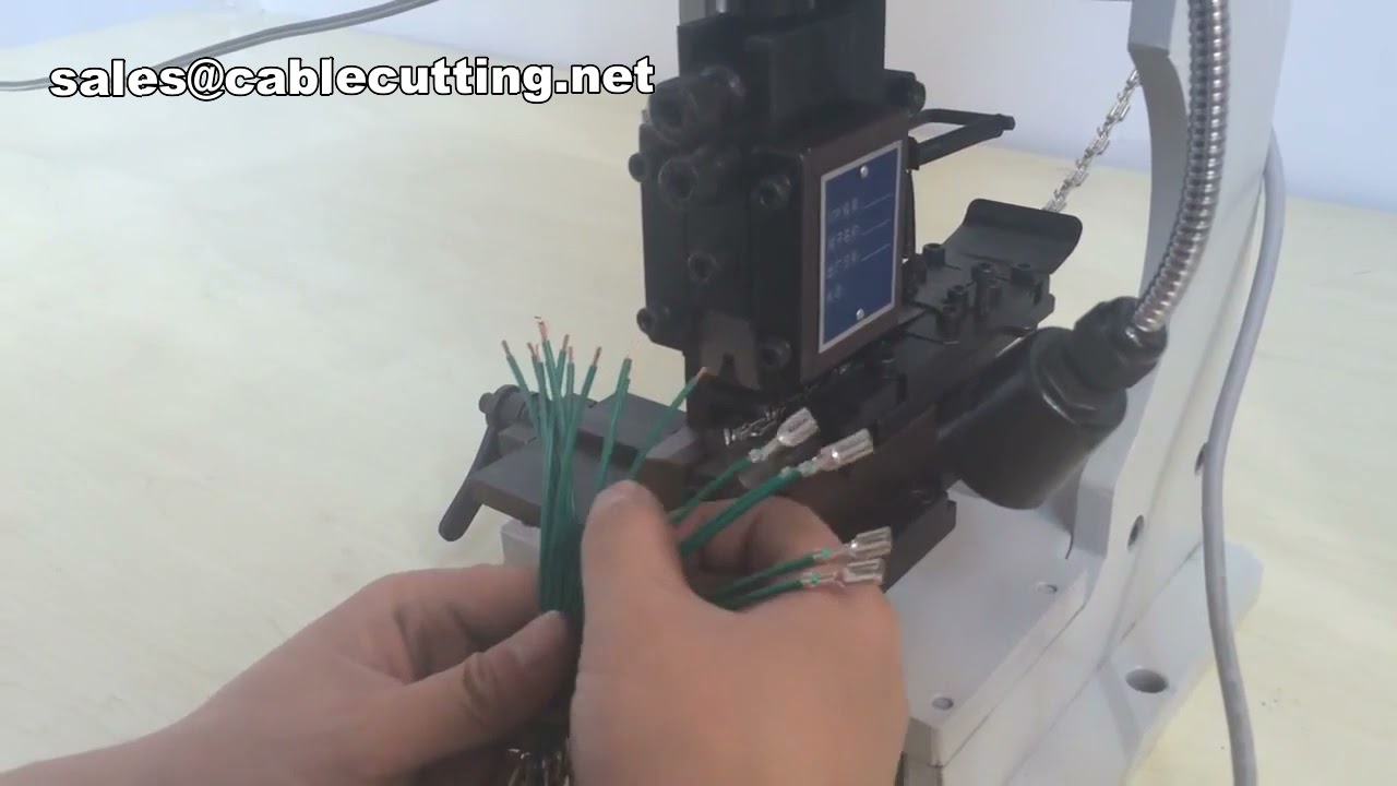 super mute crimping machine for wires