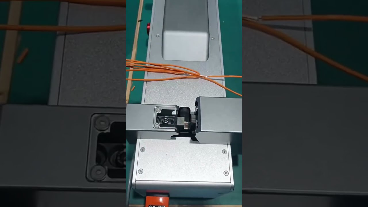 Ultrasonic Welding Machine Working Real Shot Video Equipment #factory #machine #wirestrippingmachine