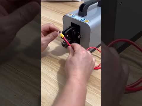 25M Pneumatic Terminal Crimping Machine for 0.25 16 sq mm Wires #factory #machine