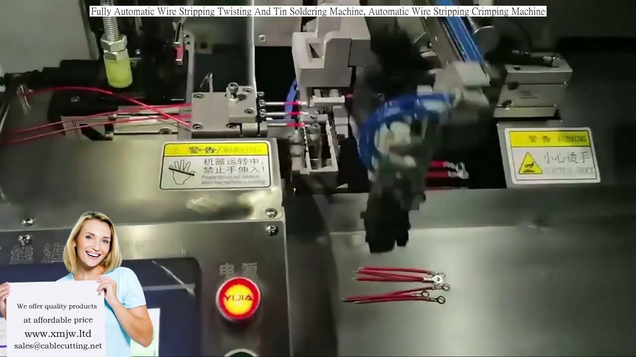 Mesin Otomatis Kupas, Pilin, Solder Timah & Crimping Kawat | Efisien untuk Produksi