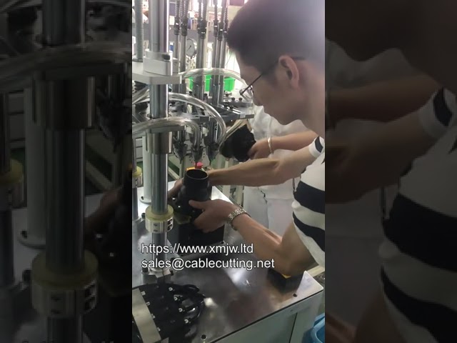 Mesin Pengencang Sekrup Otomatis Multi Sumbu Berdiri di Lantai - Stasiun Tunggal dengan Sistem Angin dan Sumbu Tetap