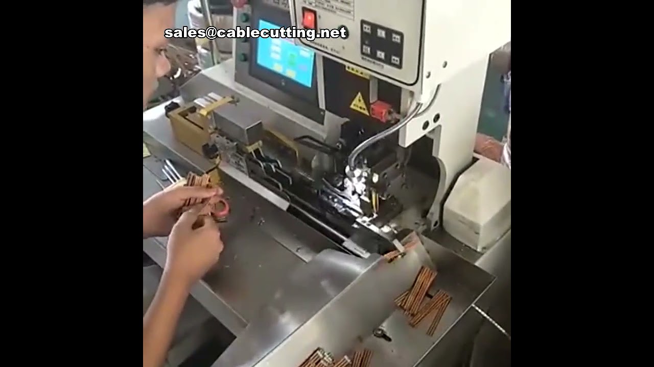 Multiple Lines Crimping Machine Automatic Ribbon Cable Terminal Crimping Machine, Multiple Lines Cri