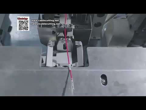 Mesin Crimping Terminal Ganda Otomatis & Pemasangan Selongsong Tabung Nomor untuk Wire Harness