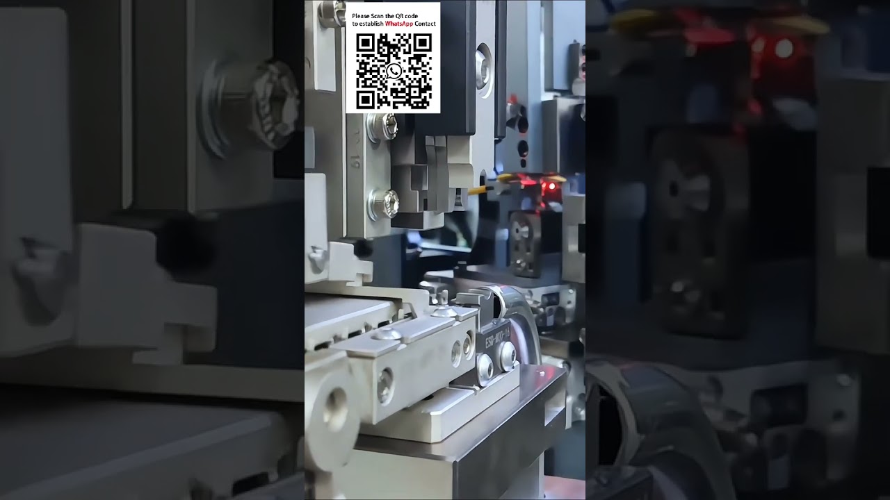 Fully Automatic Waterproof Seal Crimping Machine Cut, Strip, Insert Seal & Crimp