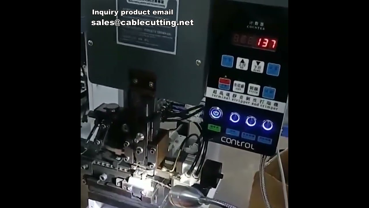 Wire Strip Crimp Terminal Machine,Cable Strip Tapping Machine,Horizontal Crimping Machine