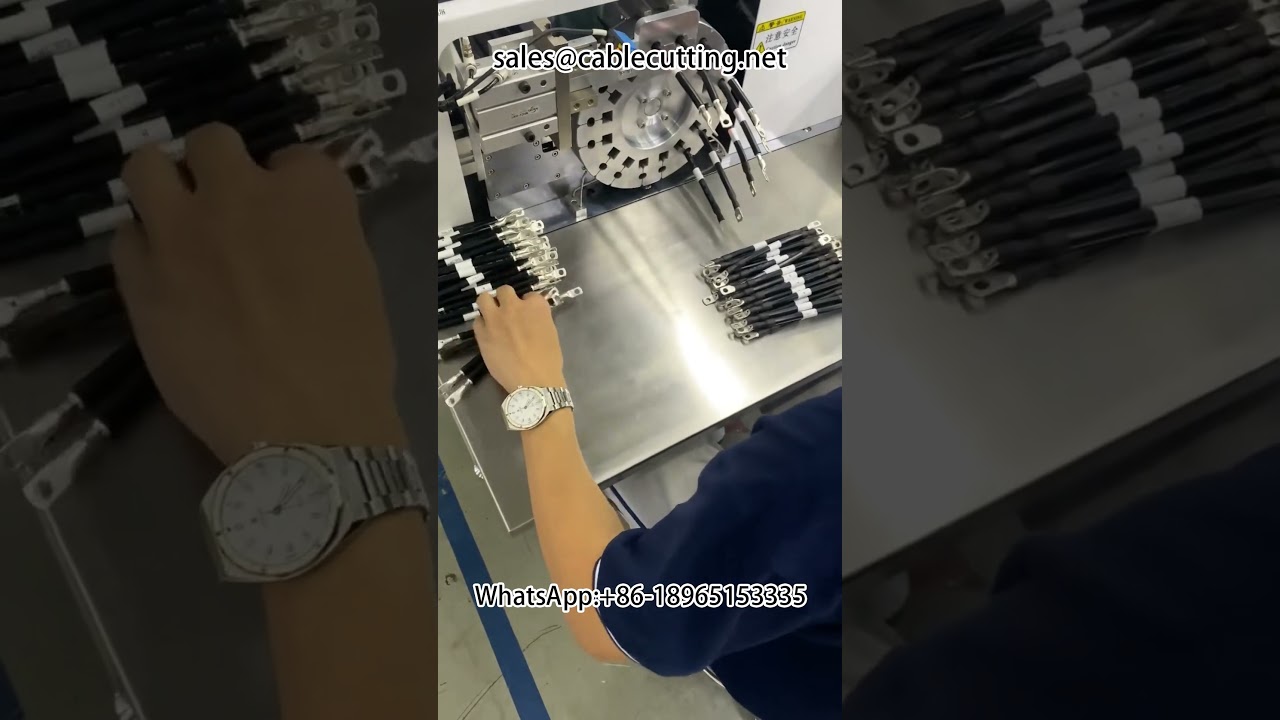 New Energy Large Square Heat Shrinkable Sleeving Machine #Heat Shrinkable Sleeving Machine #Wire Har