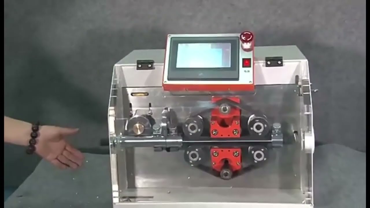 Fully Automatic Corrugated Pipe Cable Cutting Machine Plastic Tubing Wire Cutting Machine