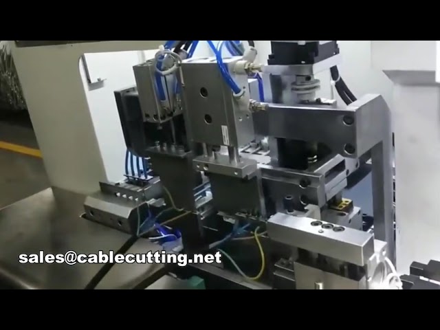 Die Transversal Kawat Pneumatik Super untuk Krimping Terminal OTP Lebar Ultra Spesial