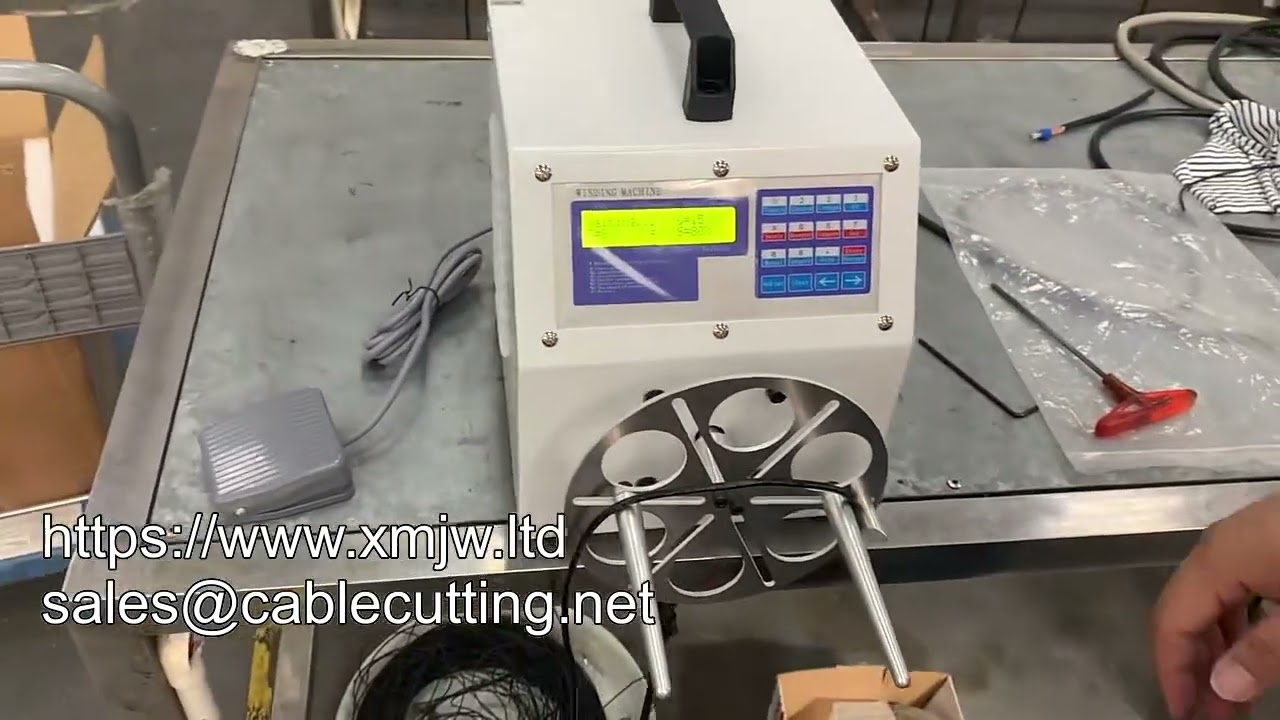 Mesin Pengikat Kawat Otomatis WPM 200w | Mesin Gulung & Spool Kawat Industri