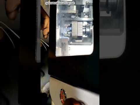 Tube Pre Insulated Terminal Crimping Machine 0 3mm² Wire Demo