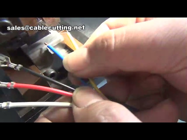 Mesin Crimping Kabel dan Terminal Otomatis | Alat Crimping Industri Canggih