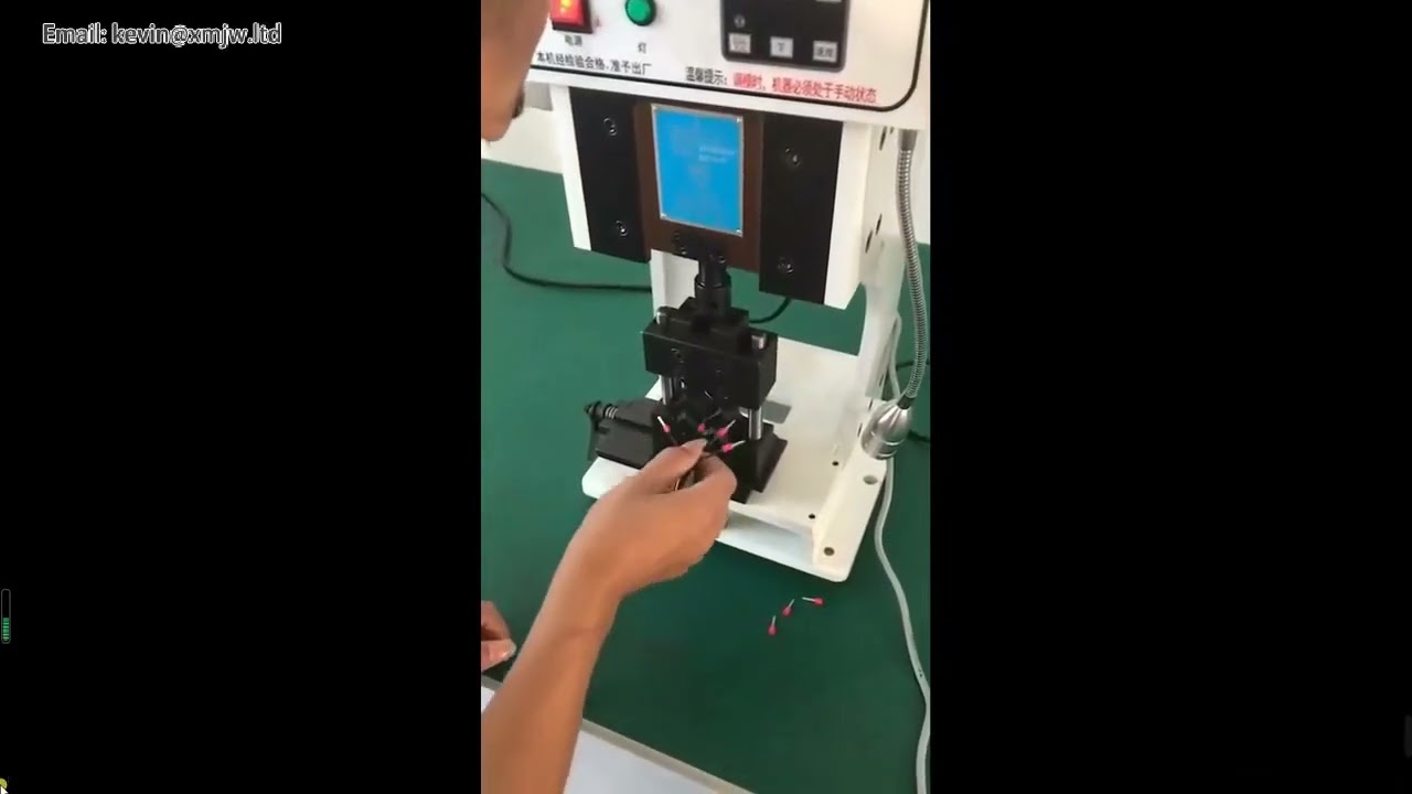 Mesin Crimping Terminal Otomatis 1.5T - Rendah Bising, Operasi Vertikal & Horizontal untuk Otomatisasi Pabrik