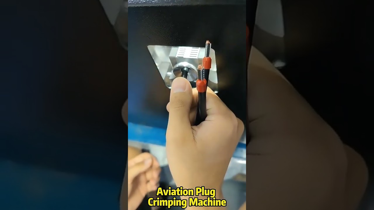 GX Series Aviation Electrical Connector Cable Stripping & Crimping Machine   MilitaryNavigationWeapo