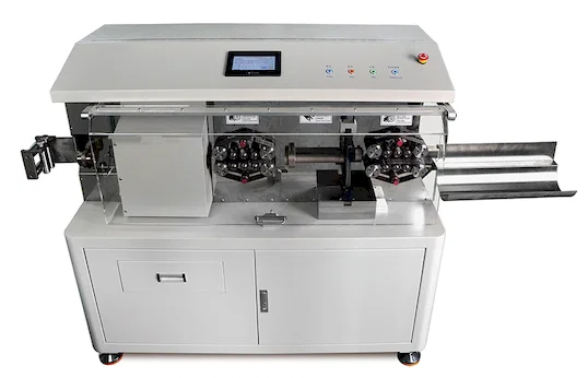 Mesin Pemotong dan Pengupas Kabel Koaksial Otomatis Digital WPM-9935