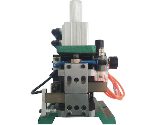 Mesin Pengupas dan Pemuntir Kawat Multi-Inti (Multi-Core) WPM-4F+T - Mesin Sikat Kawat Semi-Otomatis