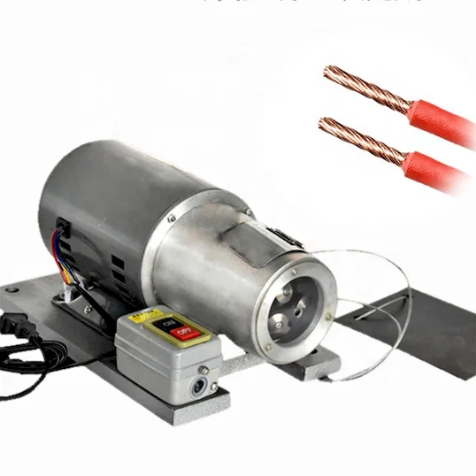 Mesin Pengupas dan Pemuntir Kawat Semi-Otomatis WPM-191